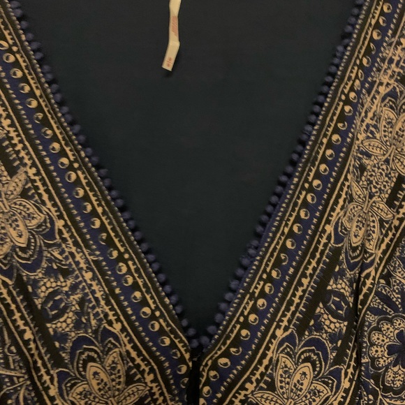 ✨💥⚡️ Free People My Love Embroidered Indigo Combo - Picture 4 of 10